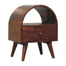 Dome Bedside Table - Brown by Unique Piece Furniture