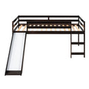 Loft Bed With Slide, Multifunctional Design by HouseOfZazla