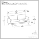 Livingston - Upholstered Sofa by Unique Piece Furniture