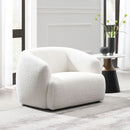 Lucifer - Chair - White Shimmer Chenille by Unique Piece Furniture