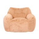 Beanbag Sofa Chair With Armrests Stuffed High Density Foam by HouseOfZazla