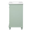 Modern Bathroom Vanity With Sink, Cabinet With Drawer And Dividers, Rectangular Storage Unit