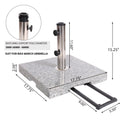 Mojave - Granite Umbrella Base - Natural / Gray