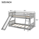 Bunk Bed & Convertible Slide And Ladder by Unique Piece Furniture