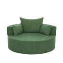 360° Swivel Accent Barrel Chair With 3 Removable Pillows For Living Room by HouseOfZazla