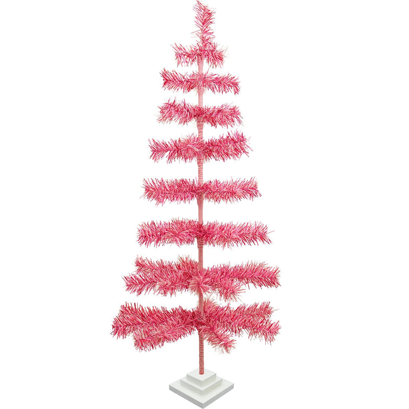 Valentine's Day Firework Tinsel Tree