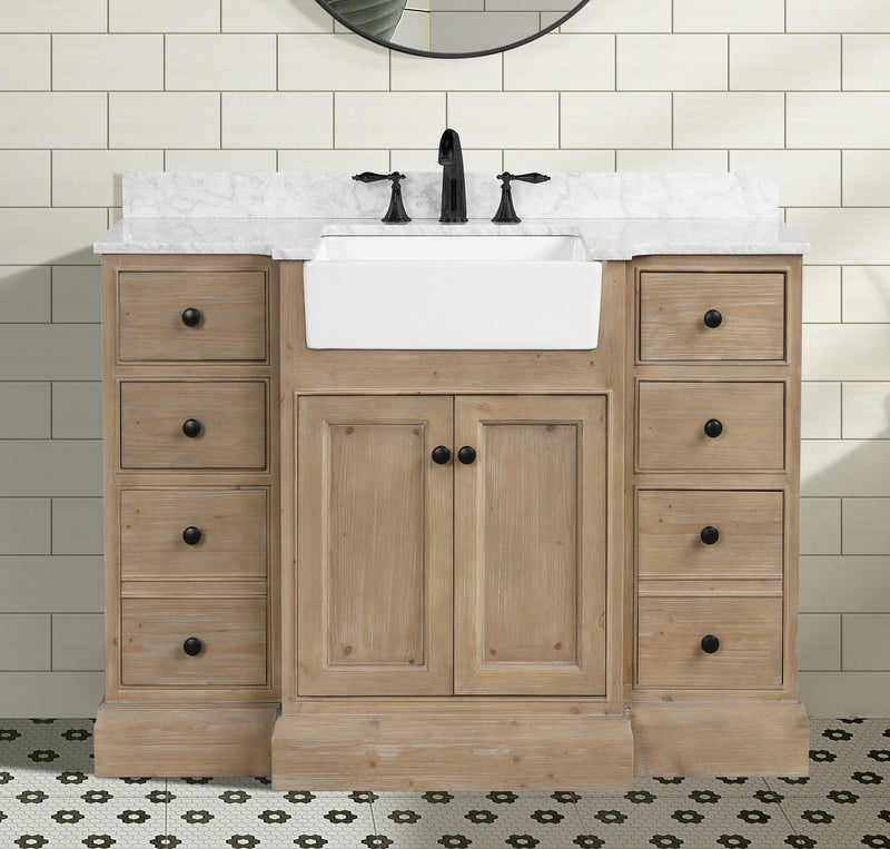 Kelly 48" Bathroom Vanity Weathered Fir