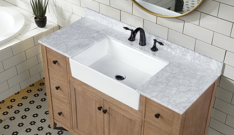 Sally 48" Bathroom Vanity Ash Brown