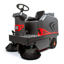 49-Inch Heavy-Duty Electric Industrial Ride-On Floor Sweeper With Dust Bin, 1400W (SAK18436)