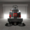 49-Inch Heavy-Duty 1400W Electric Industrial Ride-On Floor Sweeper With Dustbin & Water Tank (SAK18436)