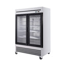 49-Inch Upright Commercial Reach-In Display Refrigerator (SAK16785)