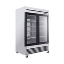 49-Inch Upright Commercial Reach-In Display Refrigerator (SAK16785) by SAKSBY WHOLESALE