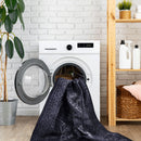 Maval - 5' X 8' Washable Area Rug - Black / Gray by HouseOfZazla
