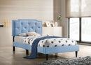 Button Tufted Bed Charming For Cozy Spaces by Unique Piece Furniture