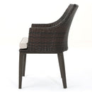 Hillhurst Outdoor Chair Set of 2 with Weather Resistant Cushions by HouseOfZazla