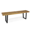 Intrinsic Outdoor Dining Bench With Slat Top
