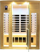 Low EMF Three person Far infrared sauna room (Front & Rear)