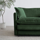 Modern Fabric Loveseat Sofa Couch for Living Room