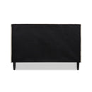 Aspen - Vertical Tufted Modern Headboard Platform Bed Set by HouseOfZazla