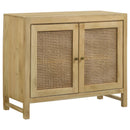 Henley - 2 Door Accent Cabinet - Natural by HouseOfZazla