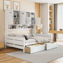 Daybed With All-In-One Cabinet And Shelf by Unique Piece Furniture