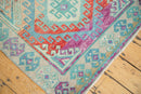 3.5x10.5 Vintage Distressed Oushak Rug Runner
