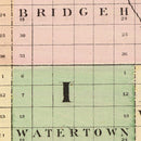 Vintage Map of Sanilac County, Michigan 1873