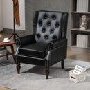 Modern Accent Armchair With Sturdy Wood Legs by HouseOfZazla