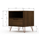 Rockefeller - Nightstand With 1 Drawer by HouseOfZazla