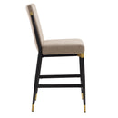 Modern Armless Counter Stool - Set of 2