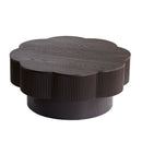 Modern Plum Blossom Shaped Coffee Table With Storage by Unique Piece Furniture