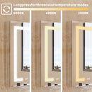 Bathroom LED Lighted Medicine Cabinet with Storage, 24" W x 30" H by HouseOfZazla