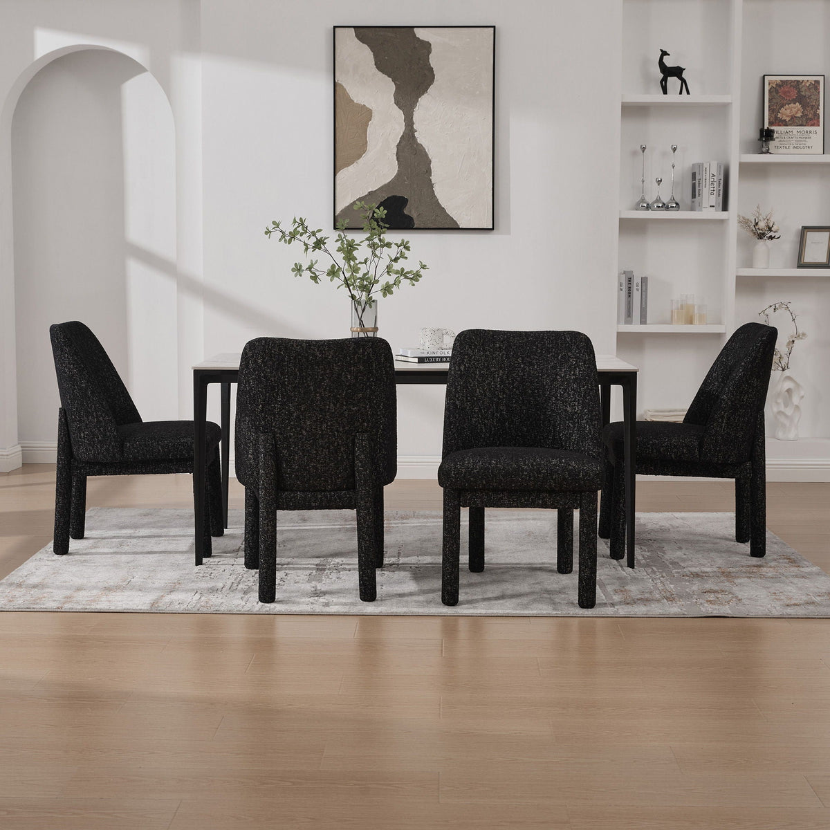 Wide Minimalist Dining Chair, photo 24 of 40