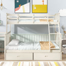 Bunk Bed With Ladder, And Safety Guard Rails by HouseOfZazla