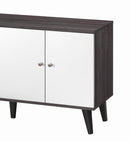 Amidon - TV Stand, With 2 Storage Shelves And 1 Cabinet by HouseOfZazla