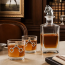 Equestrian Decanter Set with Glasses by Arthur Court Designs