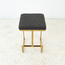 Joel - Mid Century Modern Luxury Upholstered Stool by HouseOfZazla