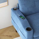 3 Seater Convertible Combination L Shaped Sofa With Footstools With Storage by Unique Piece Furniture