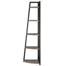 Tall 5 Tier Corner Bookshelf For Living Room