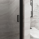 Pivot Shower Door, Tempered Glass, Semi Frameless by HouseOfZazla