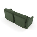 Elegant Sofa With Ergonomic Design And Lumbar Pillows by HouseOfZazla