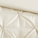 7 Piece Tufted Comforter Set Ivory Cal King