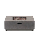 Modern Square Fire Pit With 50,000 BTU