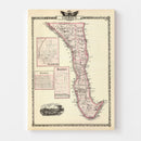 Vintage Map of Calhoun County, Illinois 1876