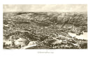 Vintage Map of Hopedale, Massachusetts 1899
