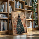 Antique Elegance with Scarlet Bloom