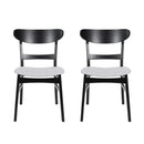 5 Piece Dining Set With Table And 4 Upholstered Chairs by HouseOfZazla