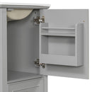 Retro Bathroom Vanity With Sink by HouseOfZazla