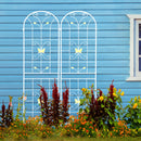 Garden Metal Trellis Rustproof Trellis For Climbing Plants Outdoor Flower Support by Unique Piece Furniture
