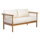 Teak Finish Acacia Wood Patio Seating